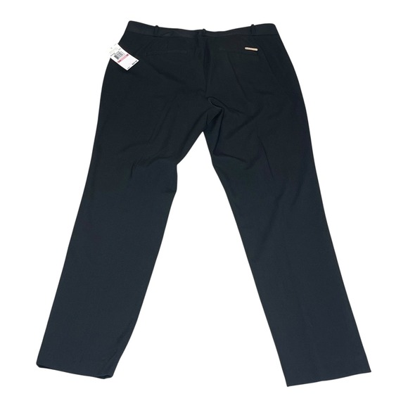 NWT Michael Kors Womens Miranda Fit Straight Leg Ankle Length Dress Pants Sz: 10 - Picture 2 of 10